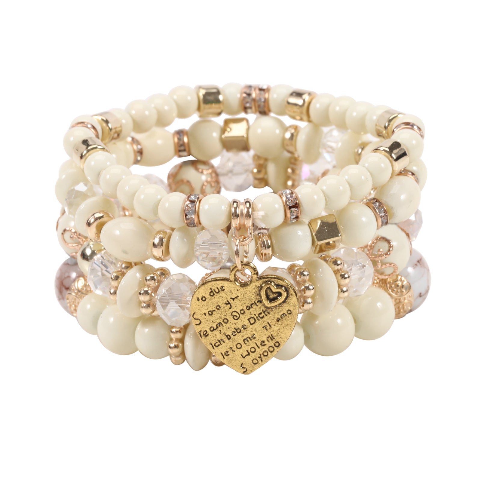 Boho Heart Beaded Bracelet - product image 4