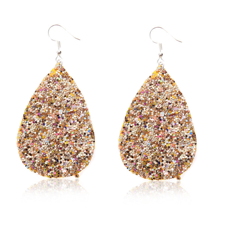 Cross Leather Earrings - product image 11