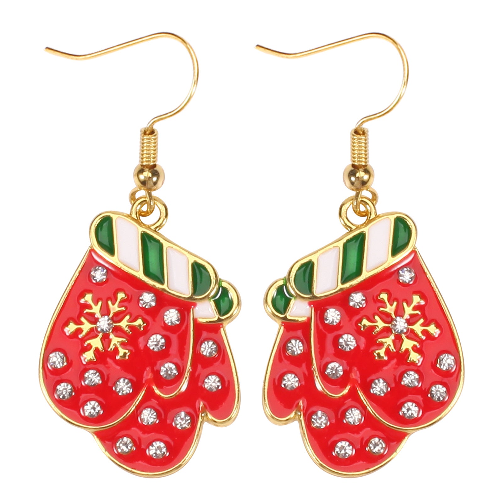 Christmas Earrings - Money Bag - Gift Box - Hat - Shoes - Gloves - Scarf - - product image 8