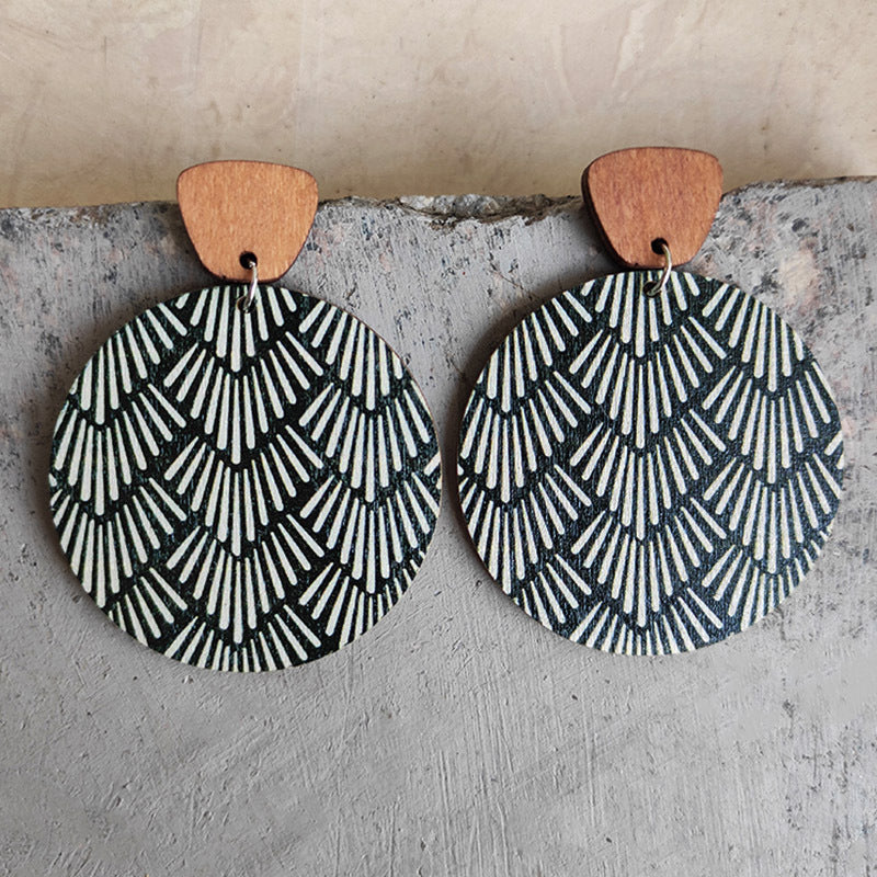 Boho Vintage Floral Earrings - product image 9