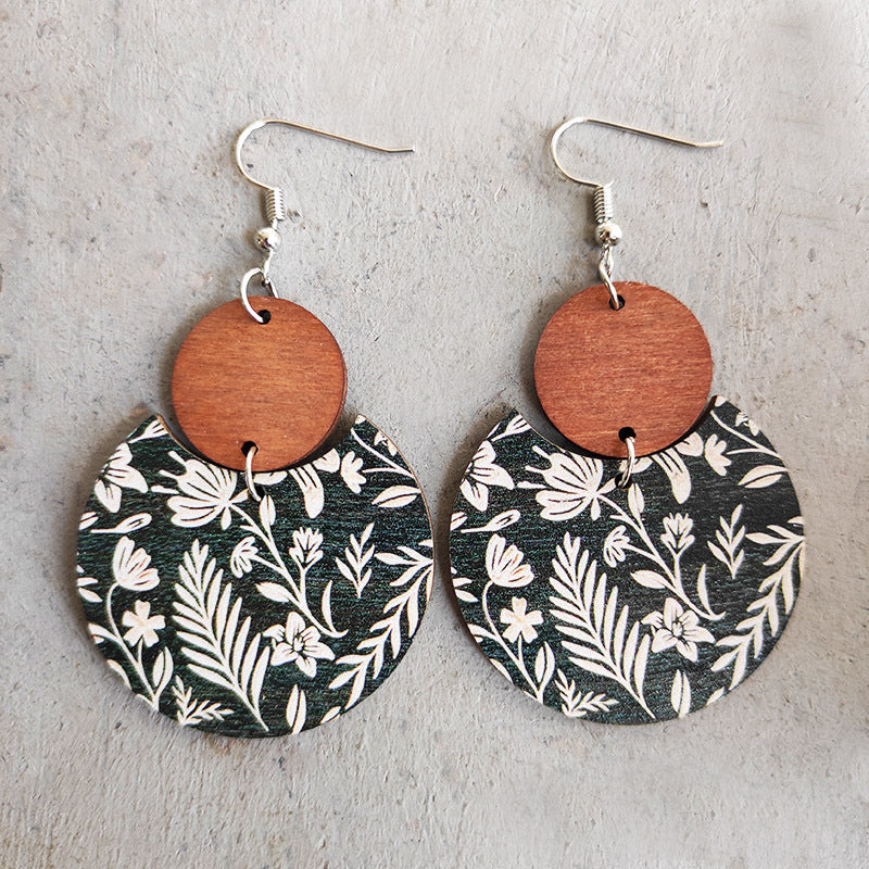 Boho Geometric Floral Earrings for Women - product image 7