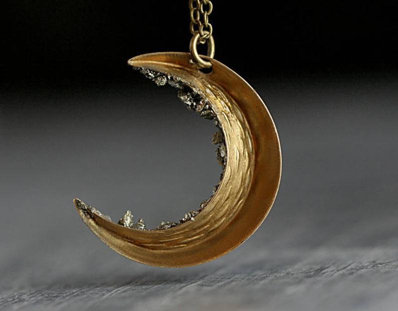 Vintage Moon Cross Necklace - product image 8