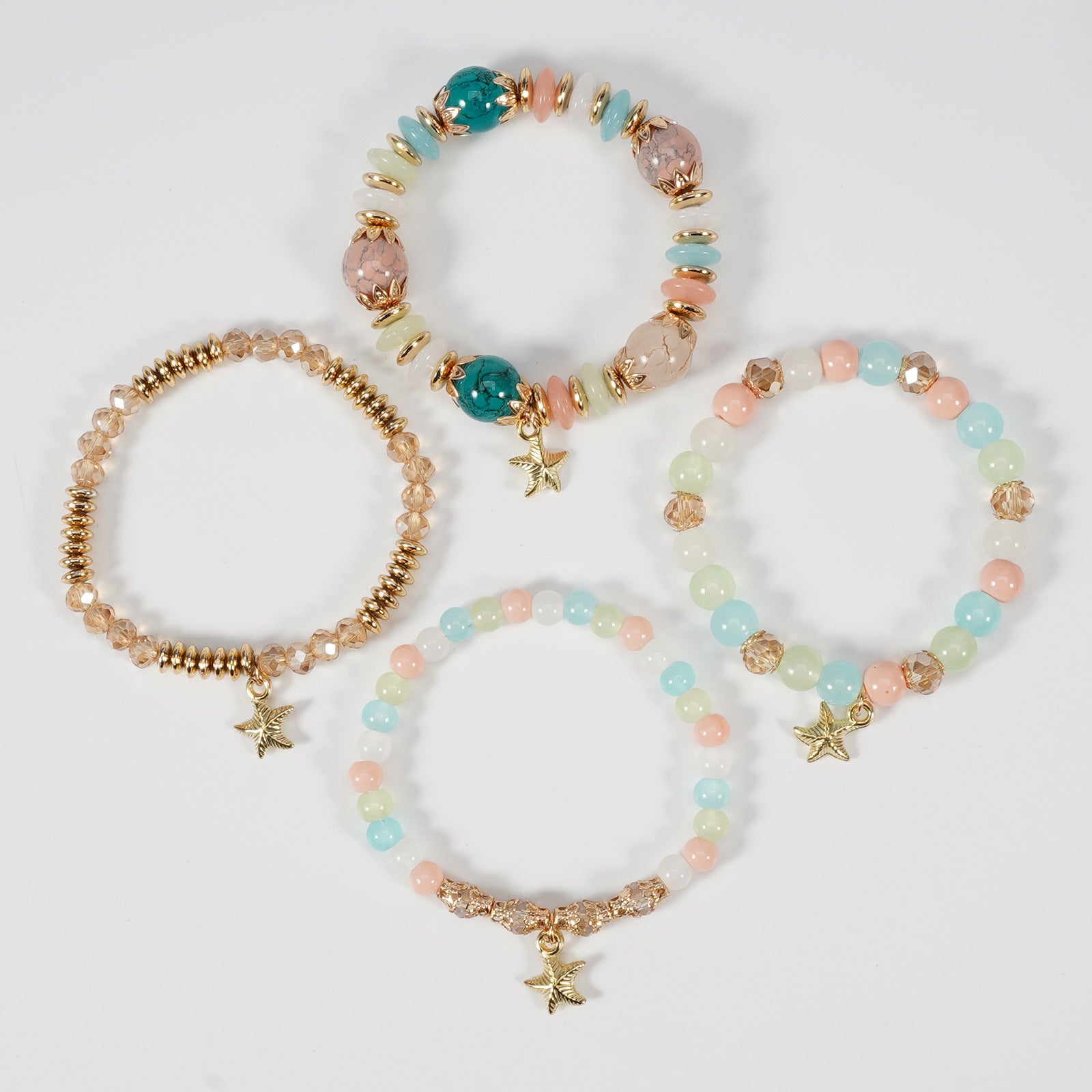 Boho Cross Beaded Crystal Necklace - product image 48