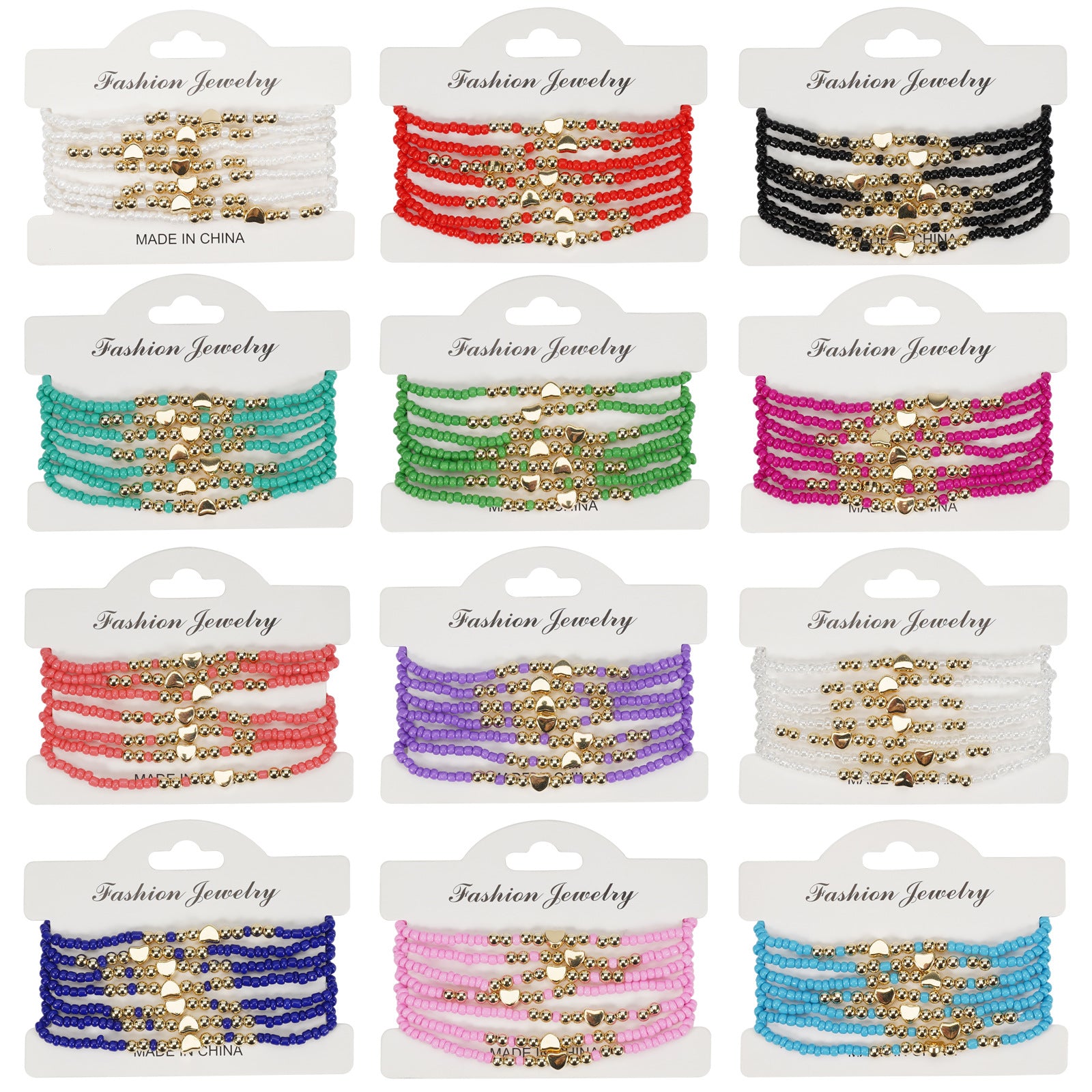 Boho Heart Cross Bracelet - product image 1
