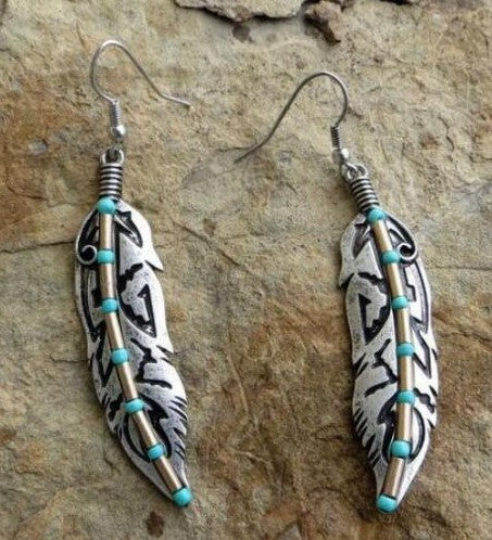Earrings Inlaid with Sea Blue Topaz for Women Creative Rotating Water Drop - product image 34