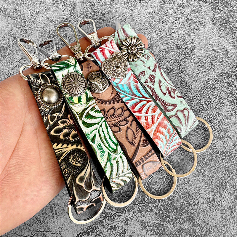 Western Vintage Leather Necklace