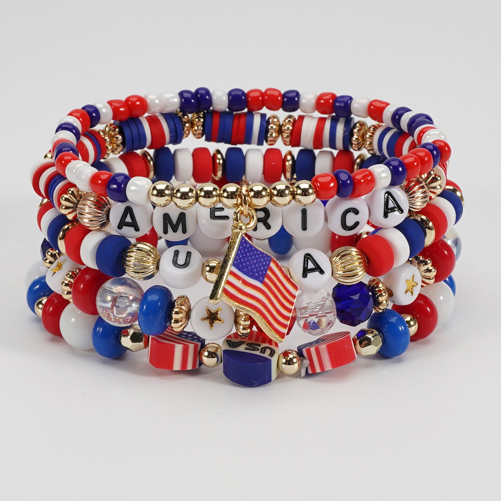 Flag Beaded Bracelet for Women - product image 23
