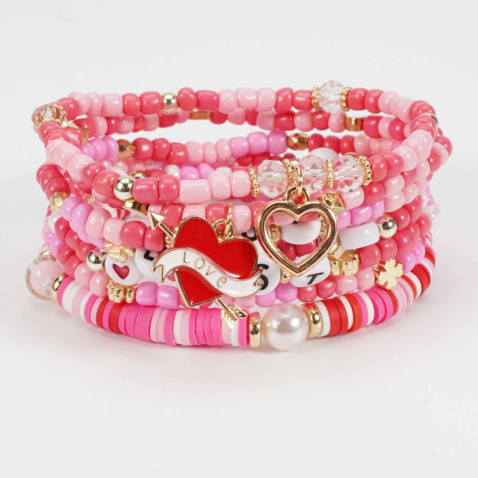 Floral Heart Cross Bracelet - product image 26