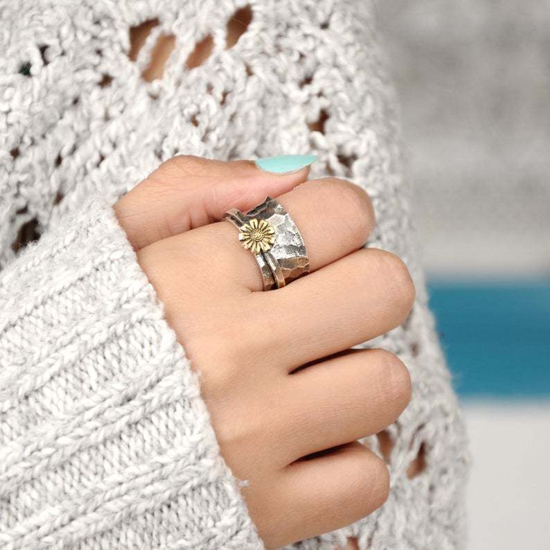 Floral Cross Ring - product image 4