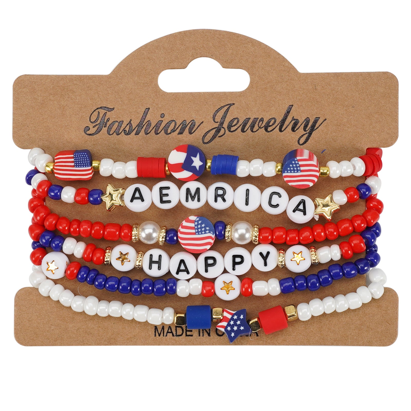 Flag Beaded Bracelet - product image 10