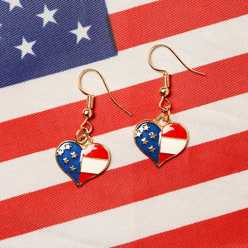 Heart Cross Earrings - product image 5