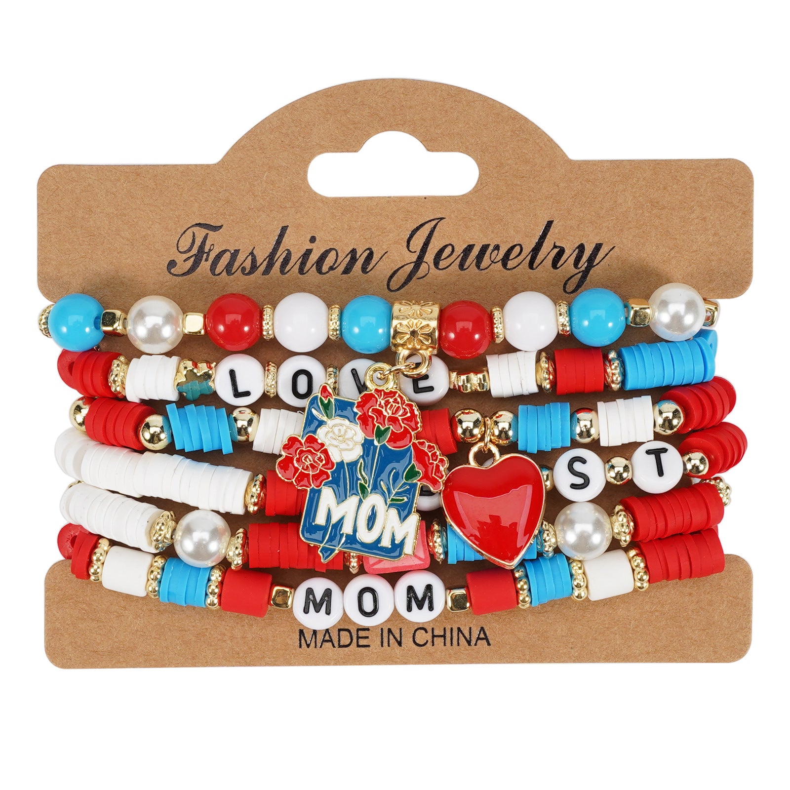 Floral Heart Beaded Bracelet - product image 9