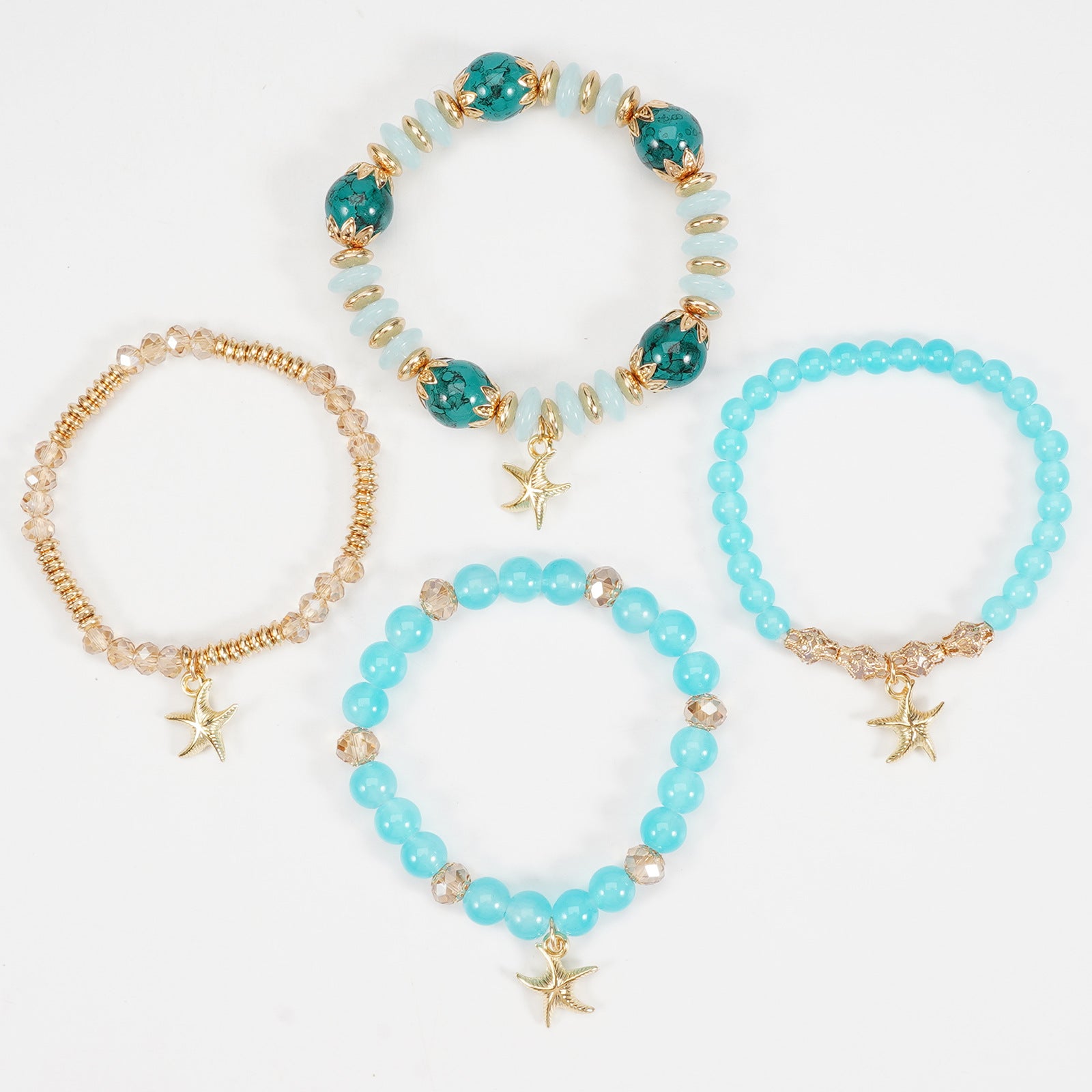 Boho Cross Beaded Crystal Necklace - product image 26