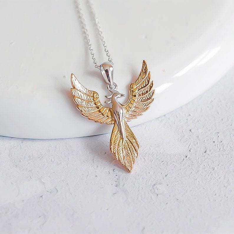 Phoenix Pendant Necklace Trendy Sweater Chain Men's and Women's Gift - product image 6