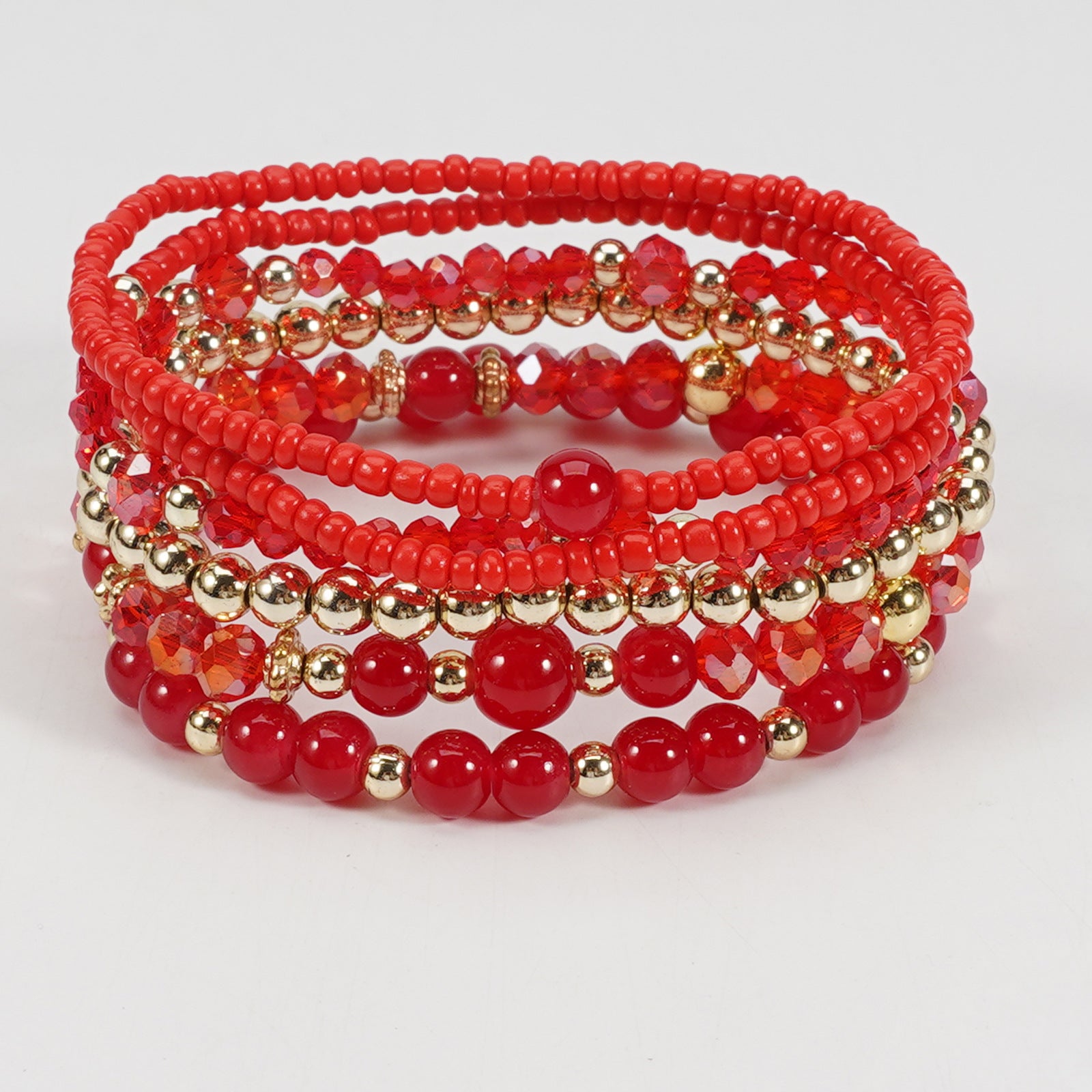 Boho Cross Beaded Bracelet for Women