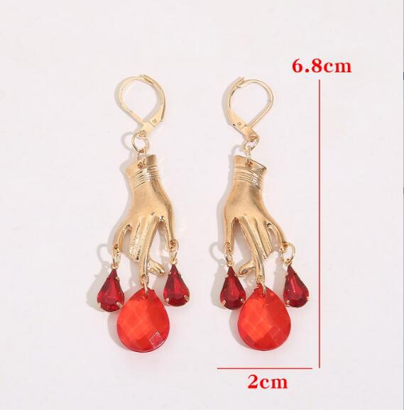 Vintage Statement Cross Earrings - product image 11
