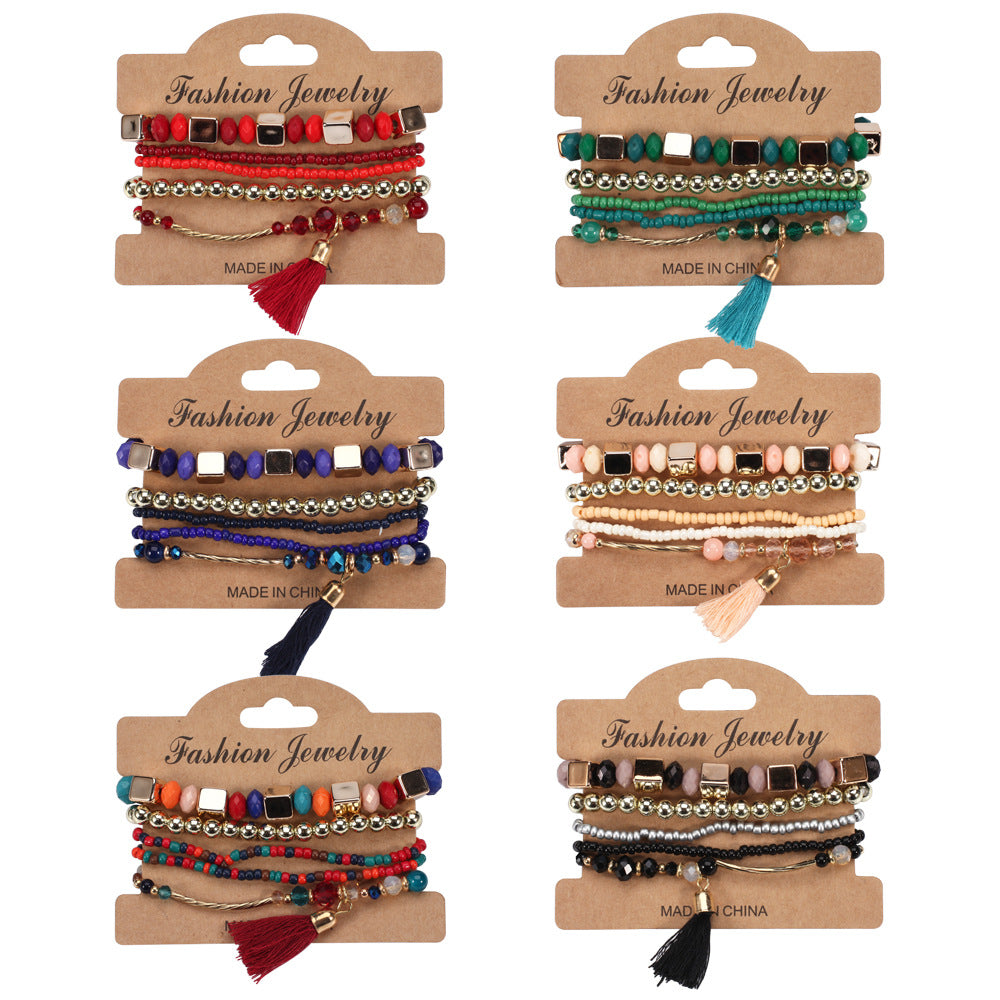 Boho Beaded Bracelet - product image 1