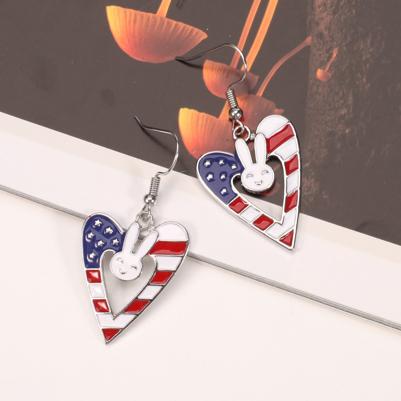 Easter Earrings Cartoon Cute Rabbit Easter Egg Carrot Earrings Spring Holiday - product image 51