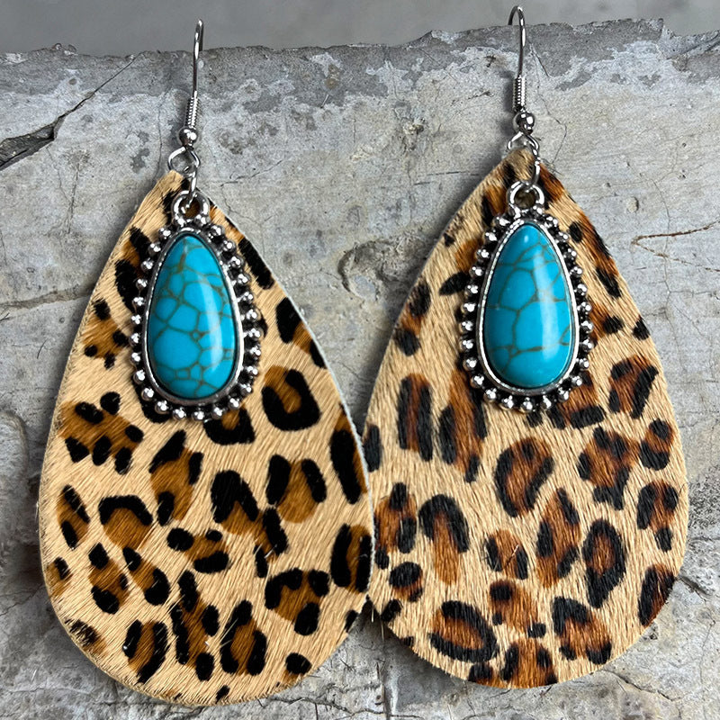 Western Turquoise Vintage Earrings - product image 9