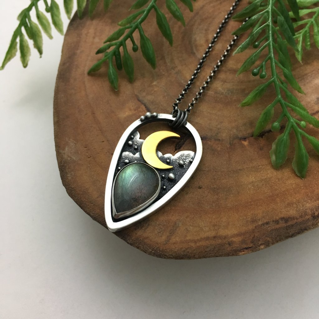 Geometric Moon Necklace for Women - product image 2