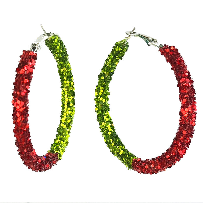 Cross Crystal Earrings - product image 2