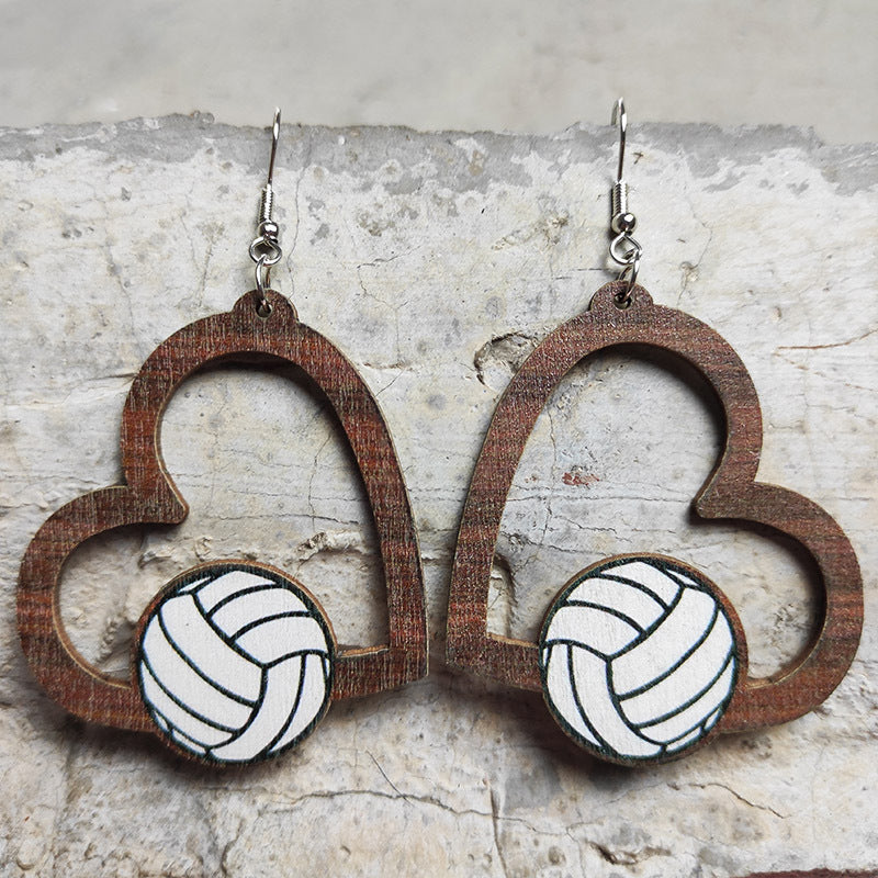 Geometric Heart Earrings - product image 9