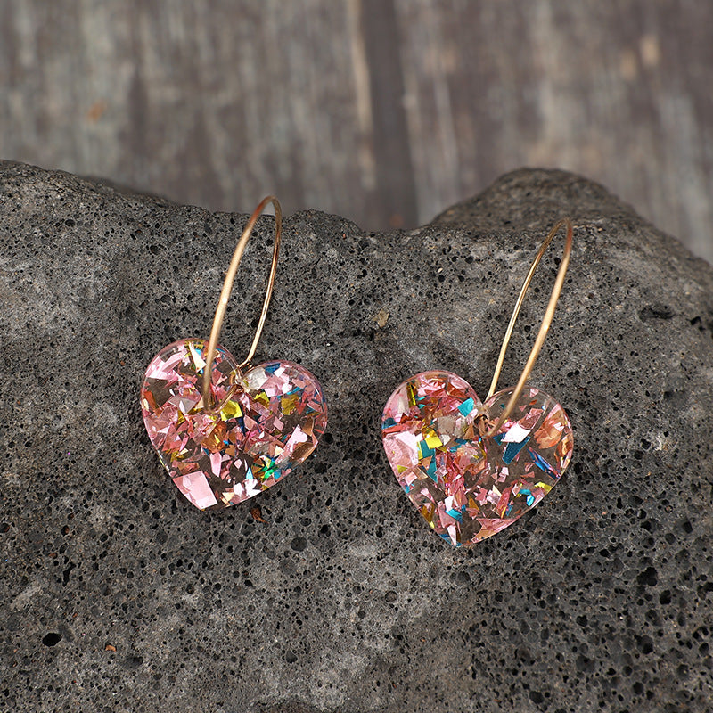 Heart Cross Earrings for Women - product image 16