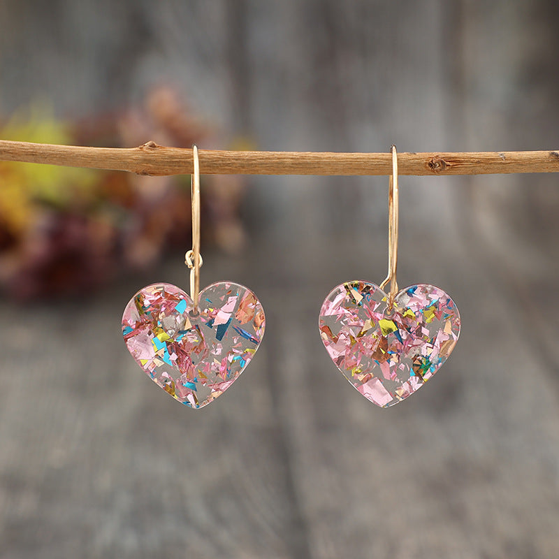 Heart Cross Earrings for Women - product image 1