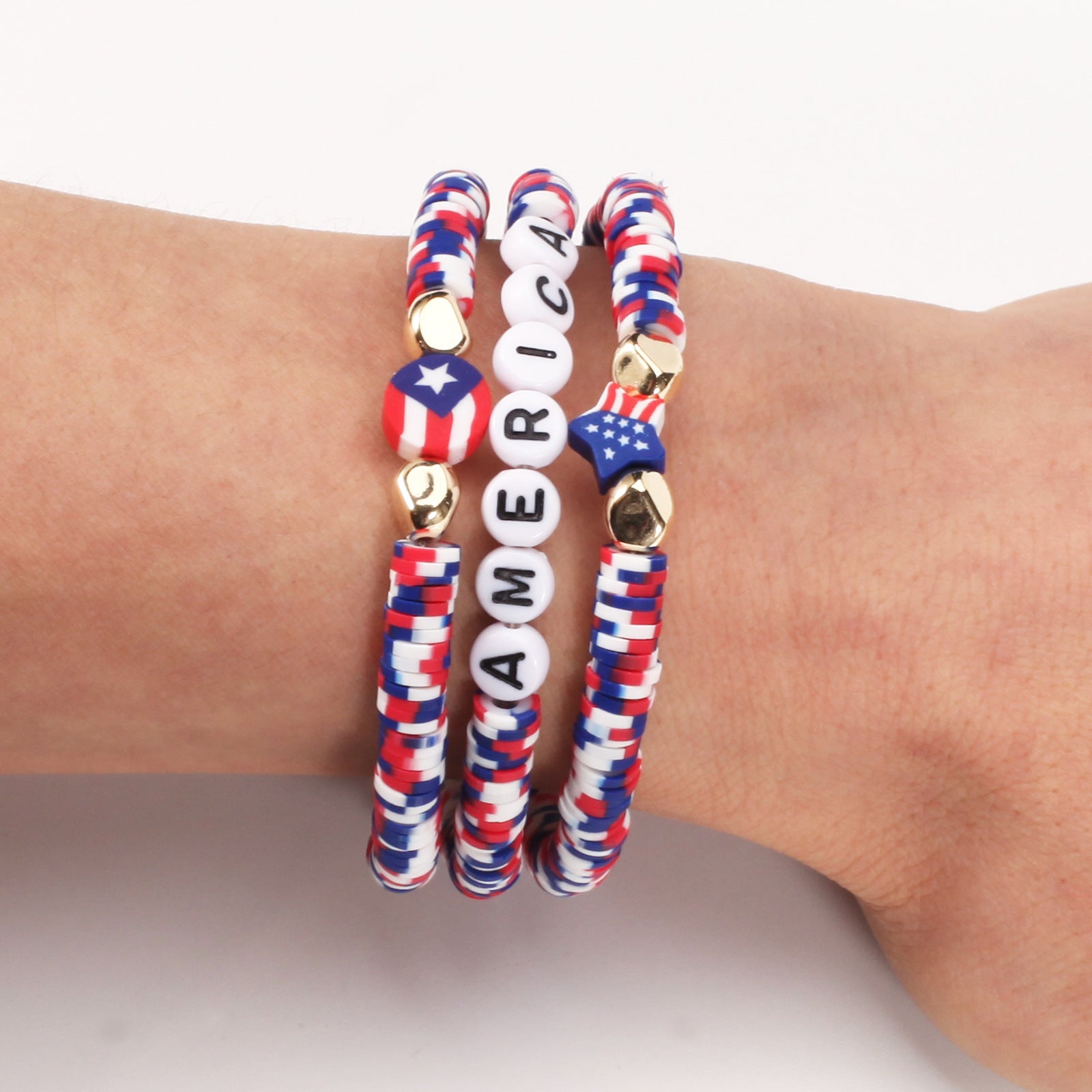 Flag Beaded Bracelet - product image 30