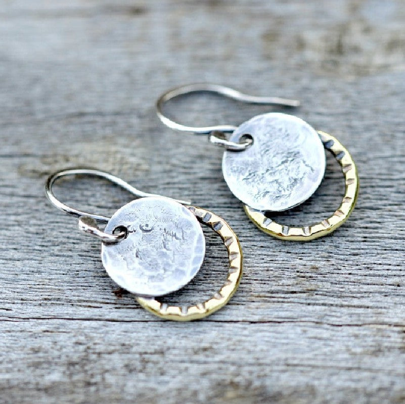 Vintage Cross Earrings