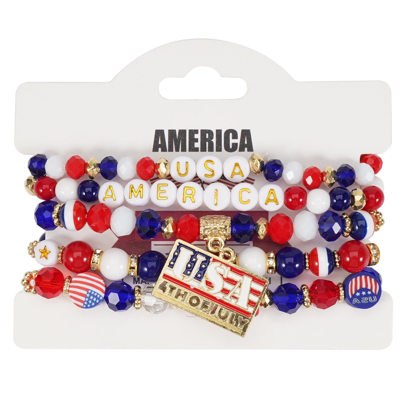 Flag Beaded Bracelet - product image 7