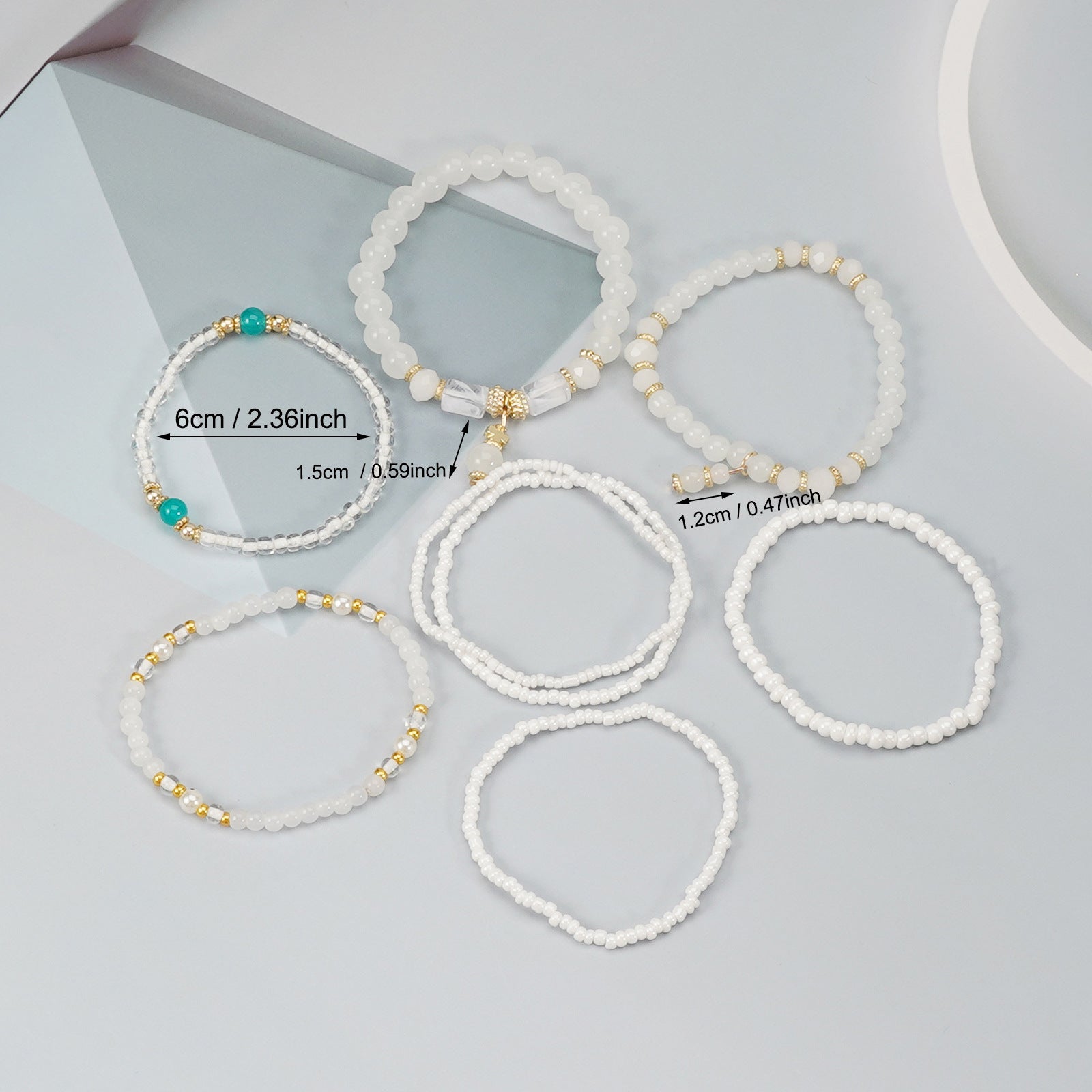 Boho Cross Beaded Bracelet - product image 13