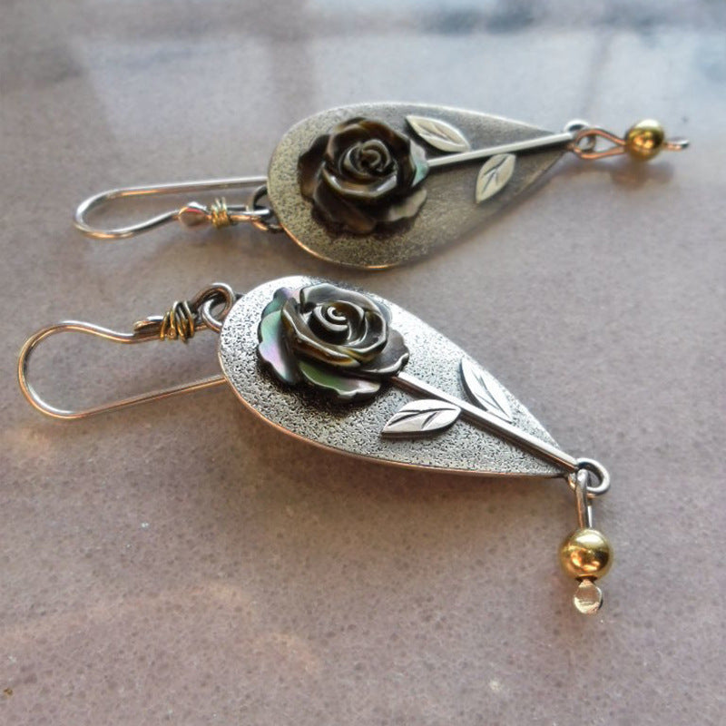 Vintage Floral Earrings for Women