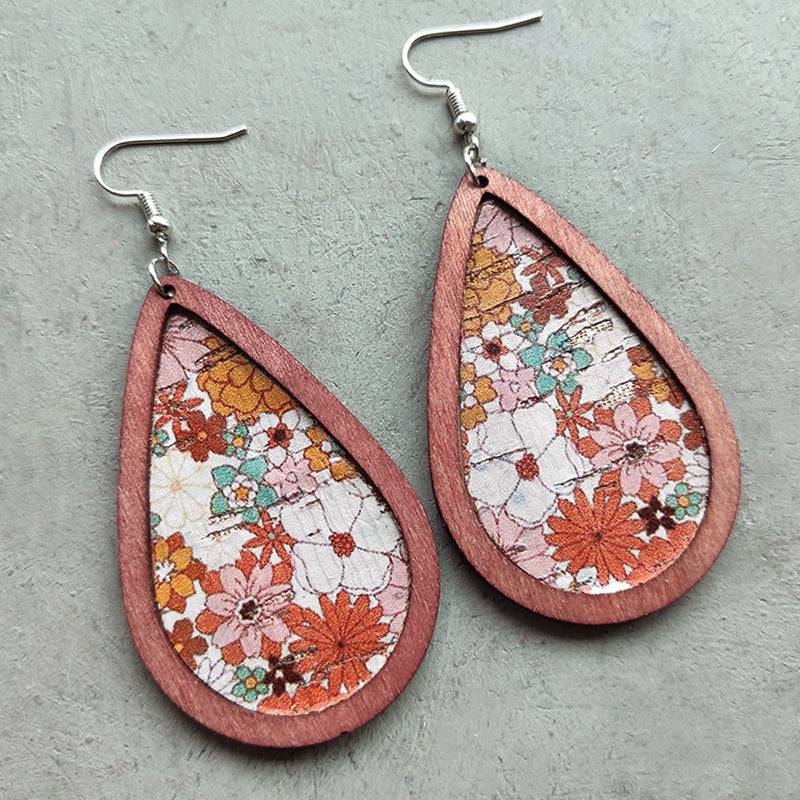 Boho Floral Earrings - product image 3