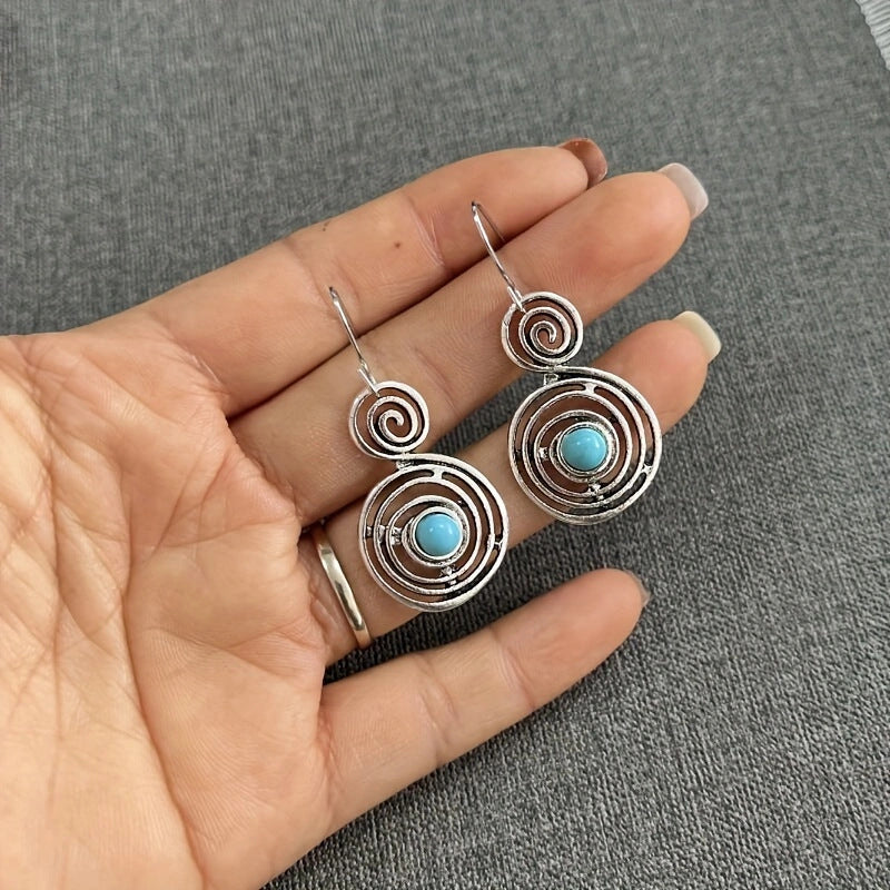 Turquoise Cross Earrings - product image 4