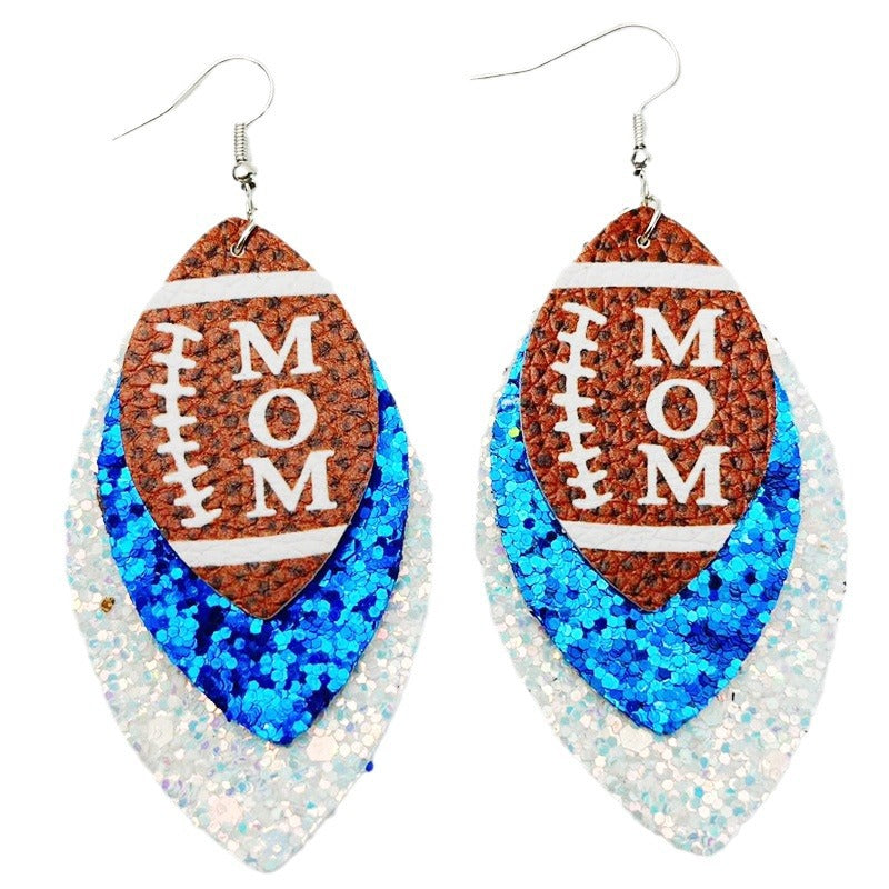 Cross Leather Earrings - product image 23