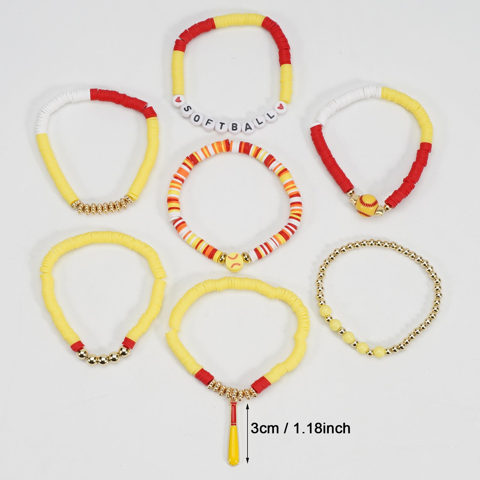 Cross Beaded Bracelet