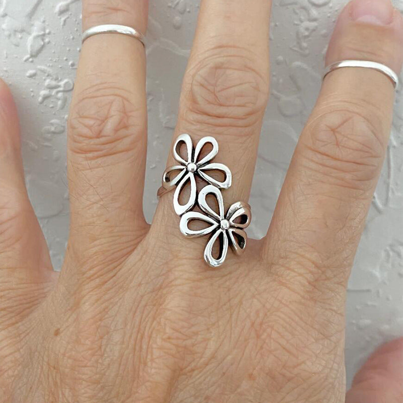 Vintage Floral Ring for Women - product image 5
