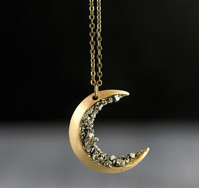 Vintage Moon Cross Necklace - product image 2