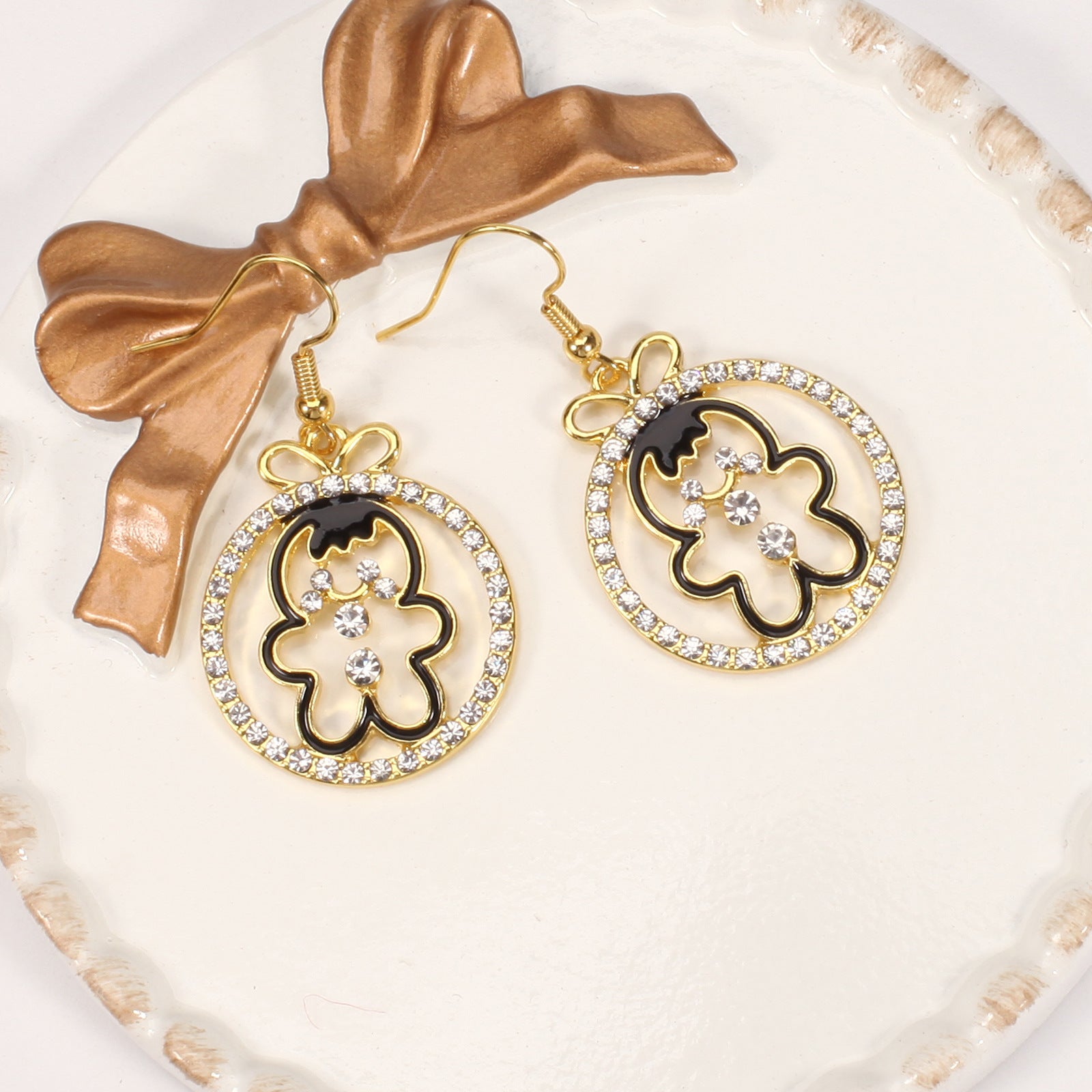Christmas Earrings: Reindeer Antlers - Christmas Tree - Snowman - Pentagram - - product image 26