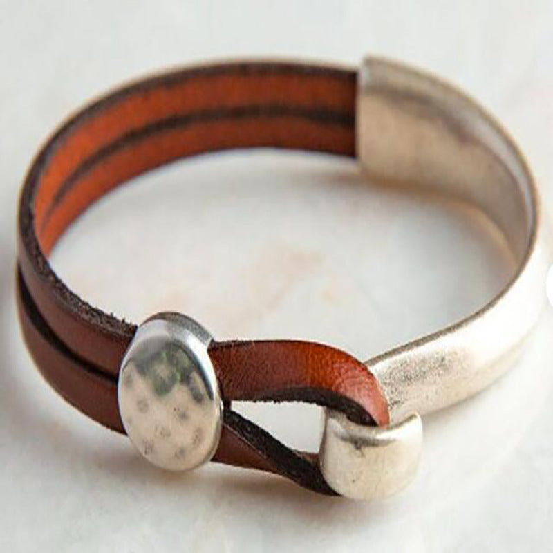 Vintage Leather Bracelet - product image 11