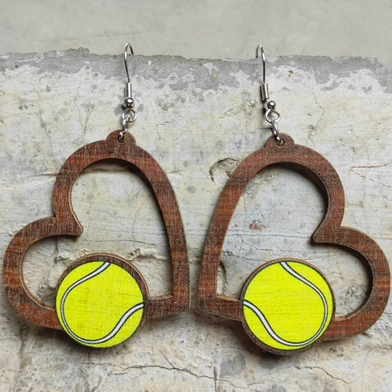Geometric Heart Earrings - product image 8