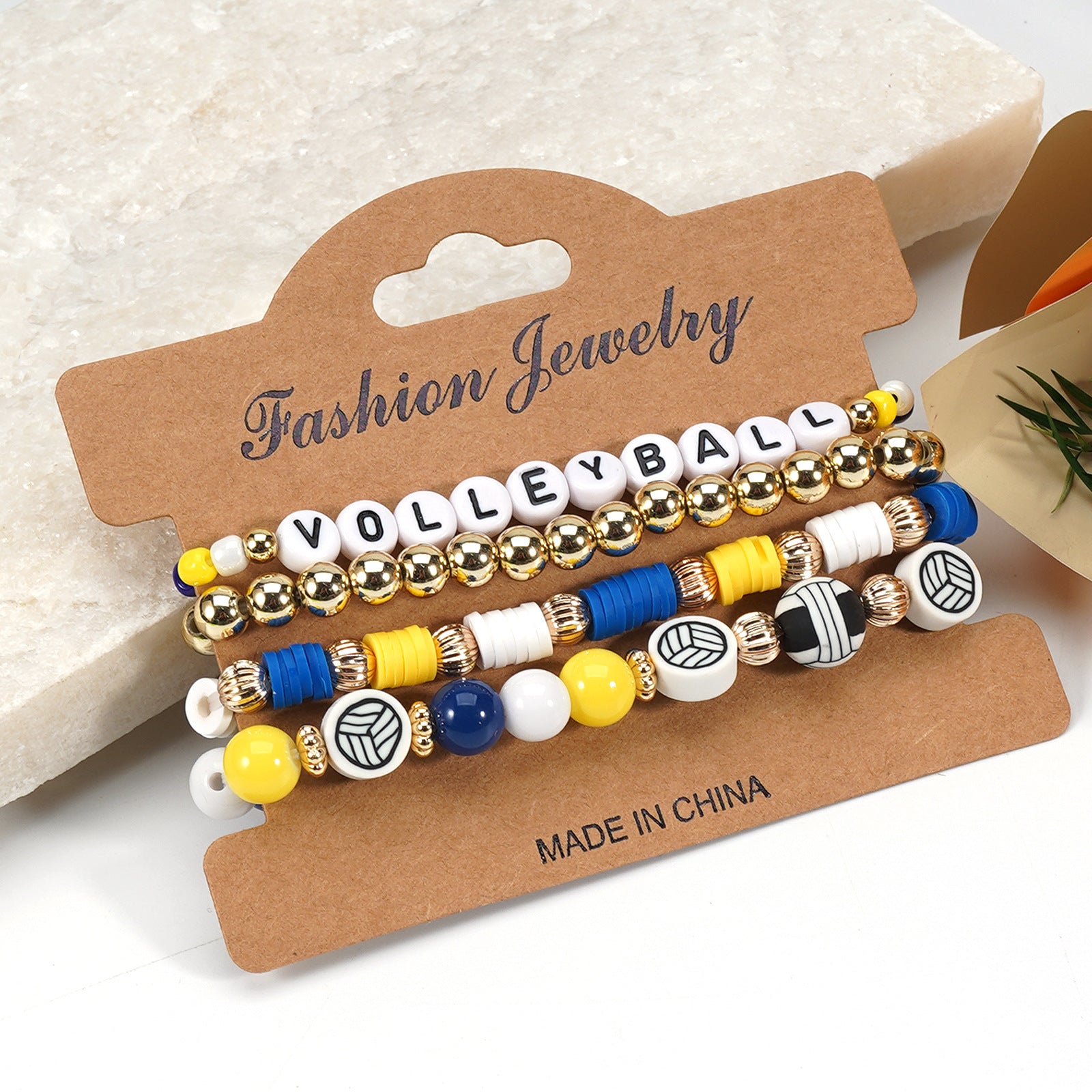 Cross Beaded Bracelet - product image 3