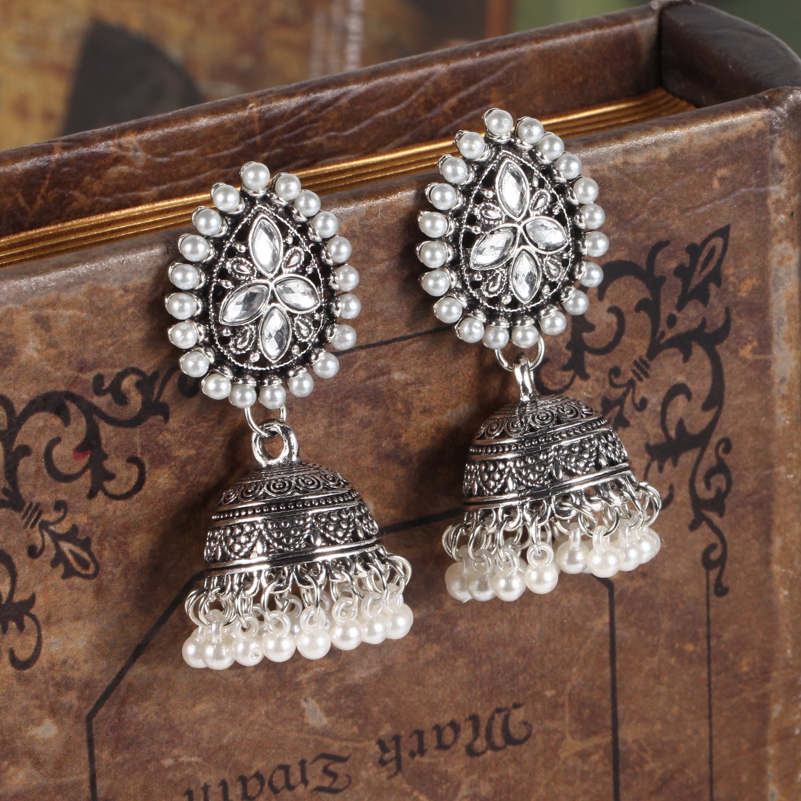 A Pair of Style Earrings - Gold-plated Alloy - Handmade with Tassels and - product image 11