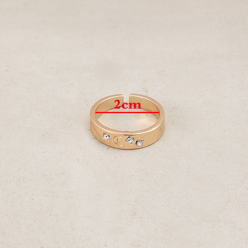 Vintage Moon Cross Ring - product image 4