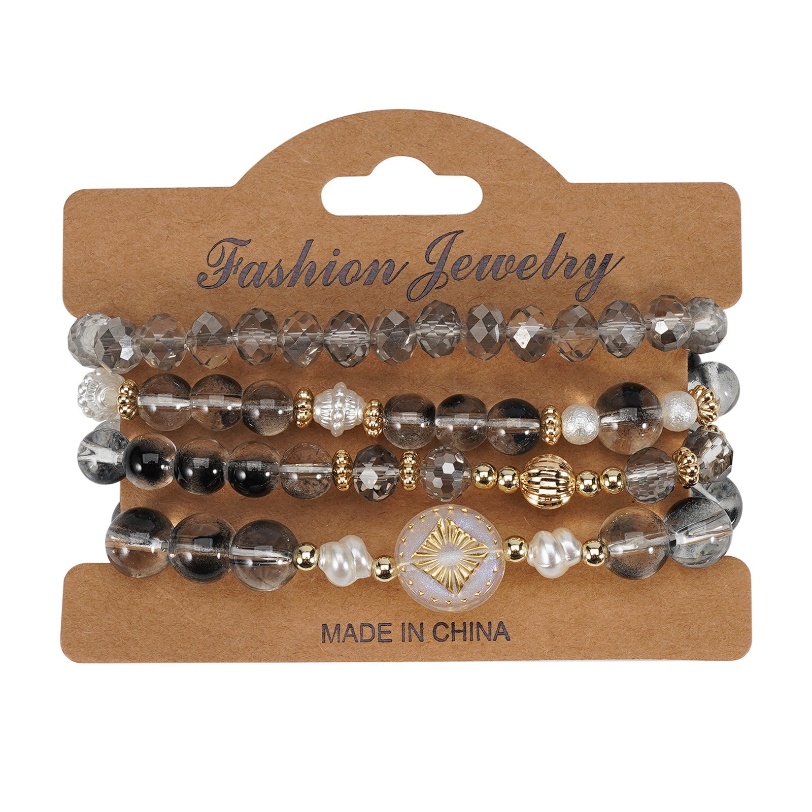 Boho Beaded Crystal Bracelet - product image 7