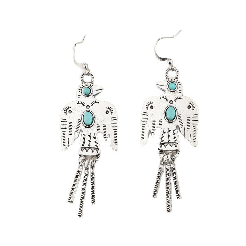 Turquoise Vintage Earrings - product image 5
