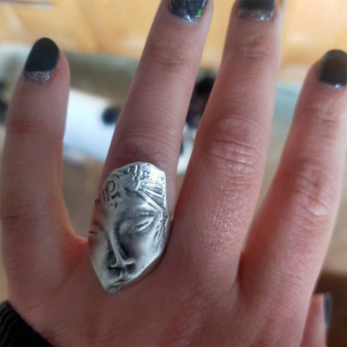 Vintage Cross Ring