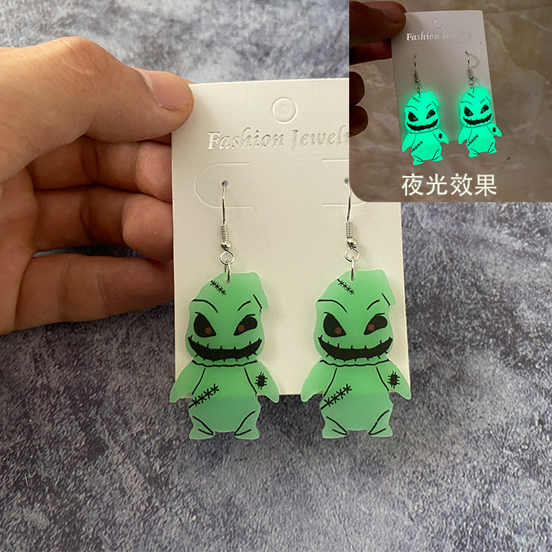 Cross Acrylic Earrings - product image 2
