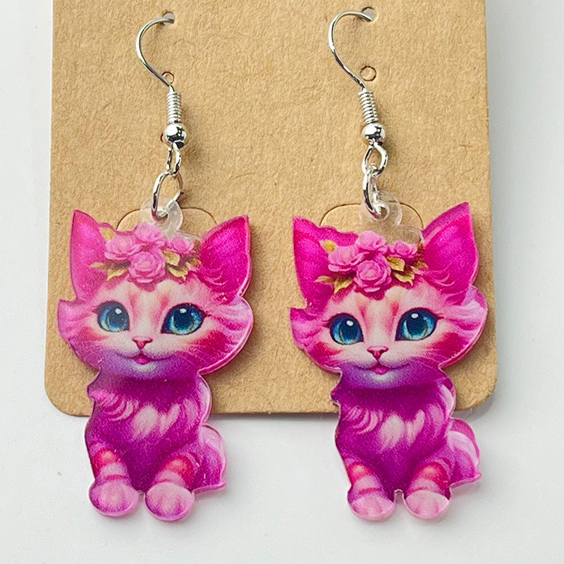 Moon Acrylic Earrings - product image 13